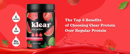 The Top 5 Benefits  of Choosing Clear Protein Over Regular Protein